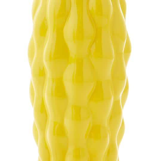 18" Bright Ceramic Coastal Vase Set